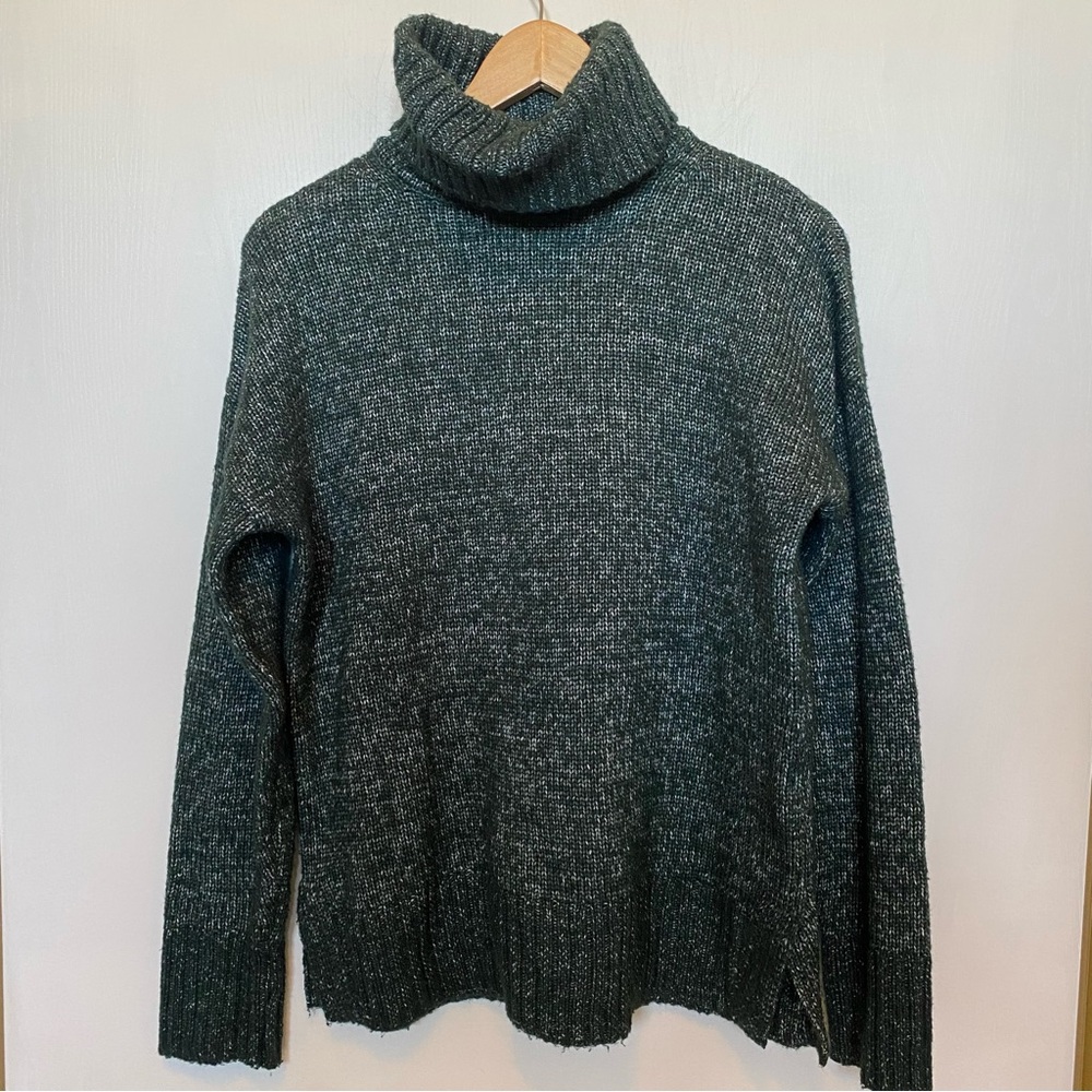 Banana Republic Forest Green Knit Pullover